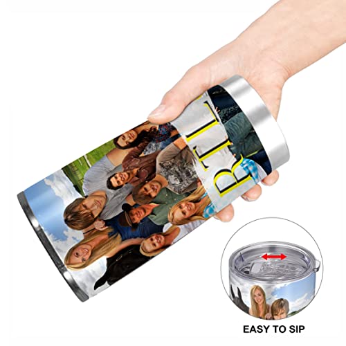 Stainless Steel Insulated Vacuum Tumblers 20 Oz Heart Glass Heartland Bottle Collage Mug Gift Friends Christmas Event Suitable For Hot Or Iced Coffee Tea Wine Water Frappe #TOP4