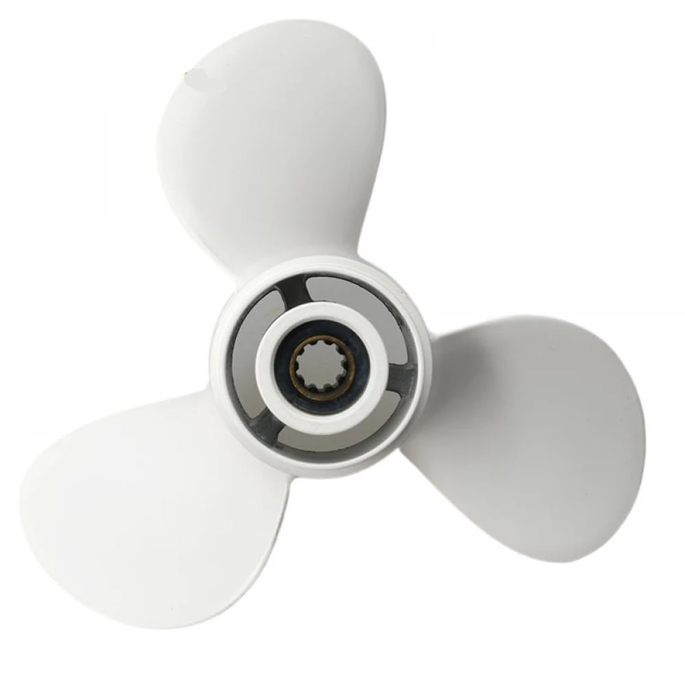 Elabora in Alluminio Compatibile con Motore da 25 CV da 30 CV 9 7/8 x 13 F Parte di Sostituzione delle Dimensioni