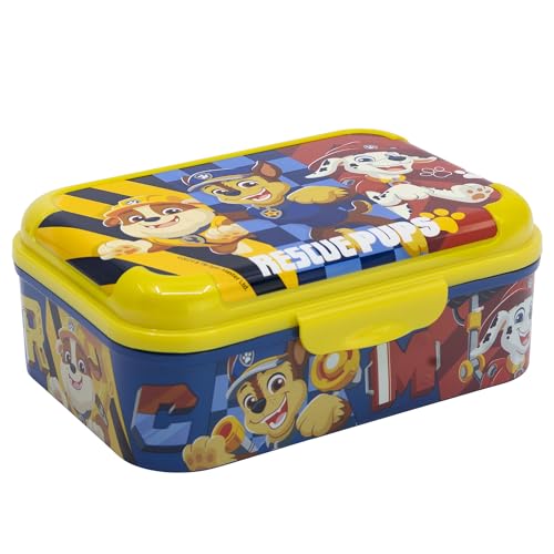 Stor Elegante fiambrera de plástico para el almuerzo infantil de La Patrulla Canina