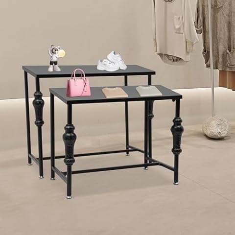 Hanmorfarbi 2 Piece Display Rack Cover