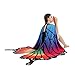 HITOP Butterfly Wings Shawl for Women Girls Adult Halloween Costume Accessory Cape