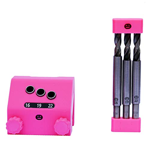 Posicionador de taladros a 45 con brocas