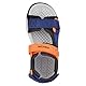 Geox J Borealis Boy E Sandal, Navy/ORANGE, 25 EU