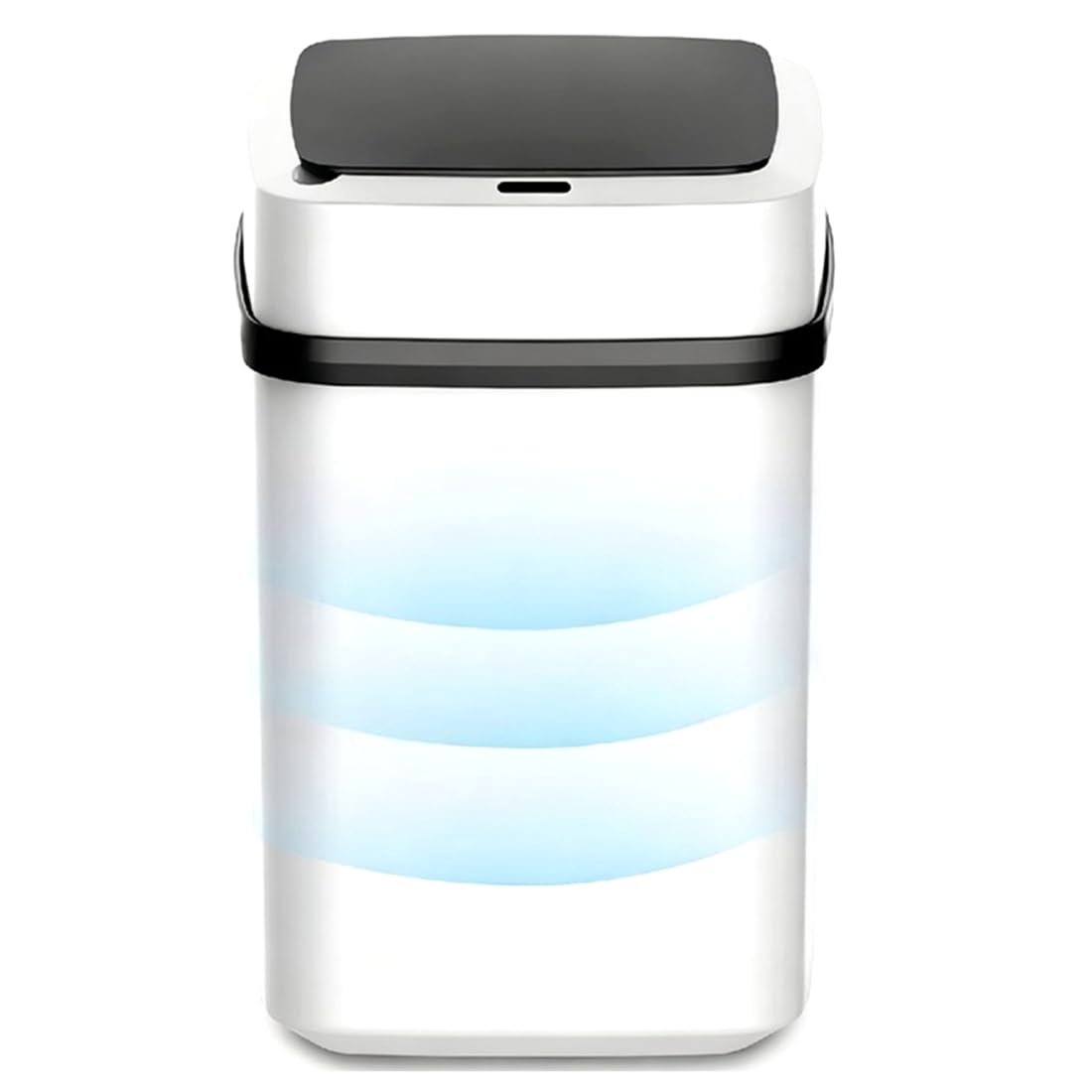 Vjsujehgy Waste Bin 13L Touchless Bathroom Trash Can with Motion Sensor for Kitchen Living Room Bedroom for and Toilet
