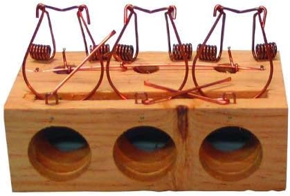 Garhe - Wooden Mouse Trap, 3 Holes