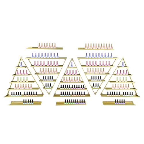 Tagtuell Estante de esmalte de uñas para montaje en pared,...