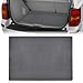 Heavy Duty 5pc Front & Rear Rubber Mats w/Trunk Liner - All Weather Protection - Universal Car Truck SUV - Gray