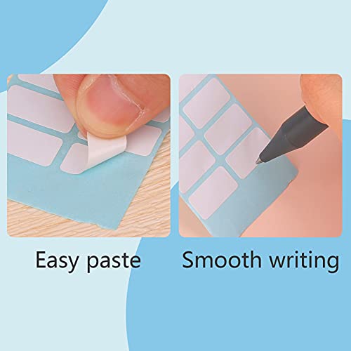 Kinbom 1 Roll / 3000Pcs 0.8X0.4Inch Rectangle Label Stickers, Self-Adhesive Writable Stickers Removable Blank Labels For Containers Baskets Jars Bottles Storage Bins Or Office Supplies (White) #TOP2