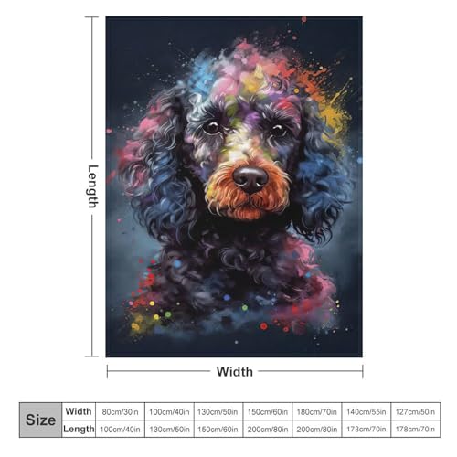 Couverture flanelle lavable machine plaid polaire chien - 6
