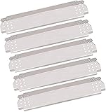 Outdoor Bazaar Set of 5 Heavy Duty Stainless Steel Replacement Heat Plates for Home Depot Nexgrill 5...