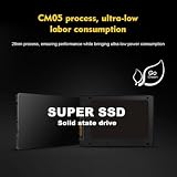 Dysk SSD 1TB/2TB/4TB SATA3 o wysokiej prędkości 2,5-calowy, odpowiedni dla laptopów i komputerów stacjonarnych, z uniwersalną prędkością odczytu do 550MB/s, wbudowaną pamięcią flash 3D NAND, dyski SSD