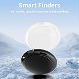 2 Pack Tracker Tag [Apple MFi Certified] Air Pair with Apple Find My(iOS Only) Bluetooth Smart Tracker Tag Key Finder Item Locator Waterproof Finder Worldwide Tracking for Kids Pet Wallet Backpack Dog - Image 2