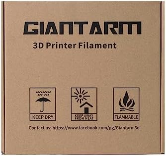 TPU, filament do drukarki 3D, GIANTARM TPU 1,75 mm, dokładność wymiarów +/- 0,02 mm, 0,4 kg, niebieski