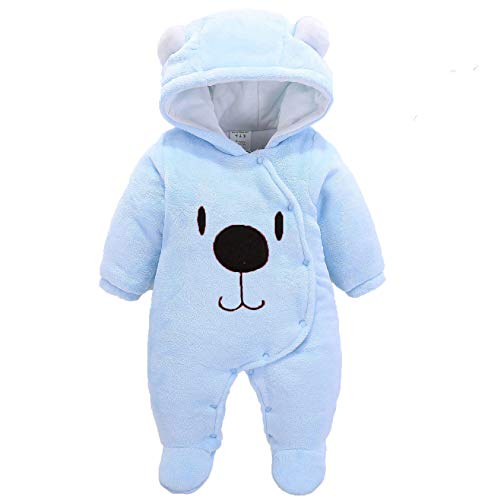 image for Urban Virgin Cute Baby Toddler Newborn Girls Boys Bear Bodysuit Snowsu
