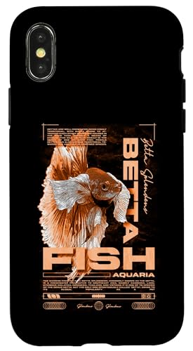 Betta Fish Keeper モダンなストリートウェア スマホケース iPhone X/XS 用