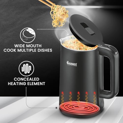 Image of Warmex Electric Kettle 1.5L | Fast Boiling, Convenient | Electric Kettle + 2 Years warranty