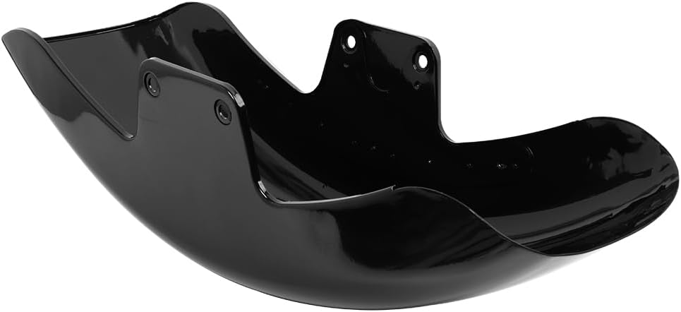 H RUO Black Front Fender Short Mudguard Fits for Harley Softail Slim FLS 2012-2017