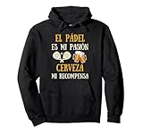 Pádel Cerveza Hombre Divertido Padelista Regalo Divertida Sudadera con Capucha