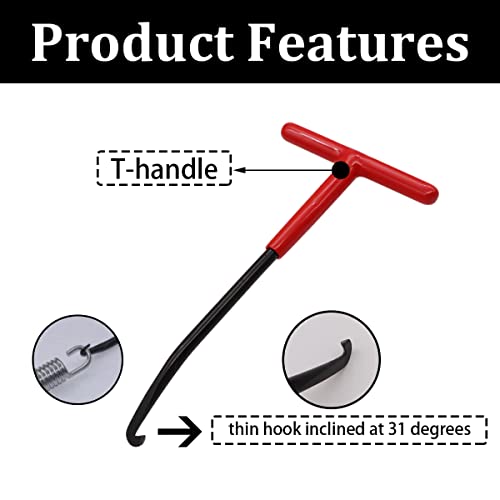 Dianrui THandle Type Motorcycle Exhaust Spring Hook With Rubber
