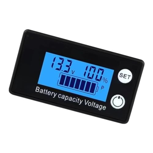 LCD�f�W�^���d�C���[�^�[�A�o�b�e���[�p�[�Z���g�\���t���A�ԗ�����я��^�f�o�C�X��8-100V�d���p�A�����d�͓d���v