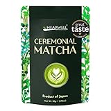 Heapwell Matcha - Classic Ceremonial Grade Matcha Powder from Japan, 50g | Ideal for Lattes & Smoothies