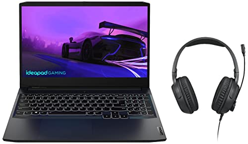 Image of Lenovo IdeaPad Gaming3 AMD Ryzen7 5800H 15.6 inch(39.62cm) FHD IPS Gaming Laptop(16GB /512GB SSD /6GB NVIDIA RTX 3060 /165Hz /Win 11 /MSO2021 /Backlit /3months Game Pass /2.25Kg) 82K201UNIN + Gaming Headset