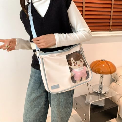 Chic Transparent Purse Large Capacity Shoulder Crossbody Bag for All Occasions4