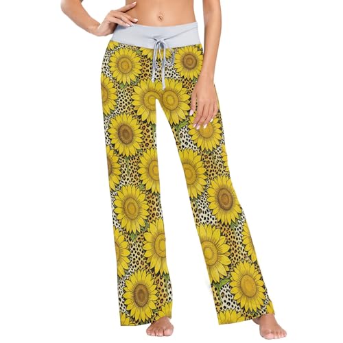 Pantalon de pyjama pour femme GuoChe taille XS assorti avec cordon de serrage