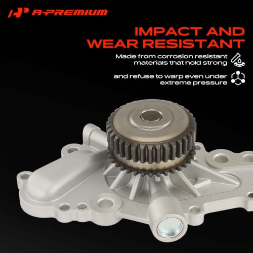 A-Premium Engine Water Pump Compatible with Dodge, Chrysler by A-Premium - Used condition - Image 5
