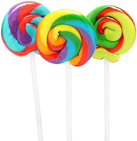 Teeny Tiny Swirl Lollipops: 48-Piece Box