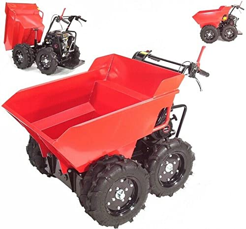 Minidumper Apex 400 kg mit Allradantrieb und hydraulischer Kippmulde