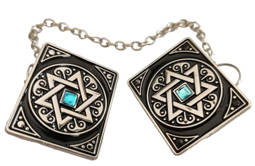 aJudaica Magen David Tallit Clips