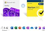Microsoft – Microsoft 365 Family │ 1 Jahr │ bis zu 6 Personen │ Office A