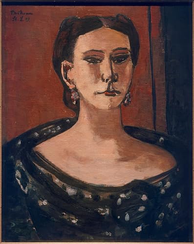 Affiches et Impressions Portrait Max Beckmann Décoration Maison 60x90