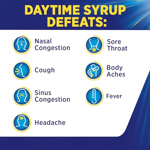 Theraflu ExpressMax Severe Cold and Cough Medicine, Daytime and Nighttime Cough and Cold Medicine for Cough Relief, Berry Flavor - 8.3 Fl Oz x 2 - Thumbnail 2