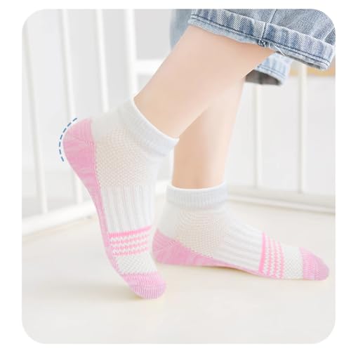 Bemeol 12 pares de meias de cano curto para meninas de corrida atléticas de cano baixo meias esporti
