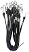 Kotap MBRS-31 EPDM Rubber 31-Inch Strap, Black, 10-Piece