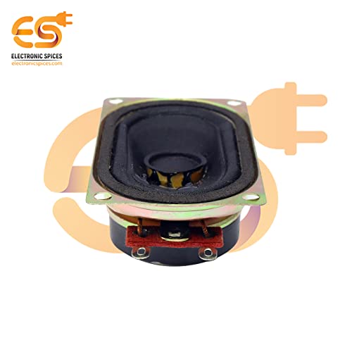 Image of Electronic Spices 70x40mm (2.8x1.6 Inch) 6W 8 Ohm Rectangle Woofer Speaker | Compact Home Audio Speaker for DIY Projects & Multimedia Systems