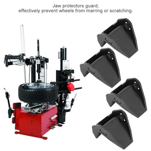 Image of Tire Machine Rim Protector, 4Pcs ST4027645 Jaw Protectors Guard Protective Covers Tire Changer Clamp Cover
