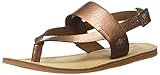  Timberland Damen Carolista Ankle ThongCopper Metallic Knöchelriemchen, Braun (Copper), 38 EU