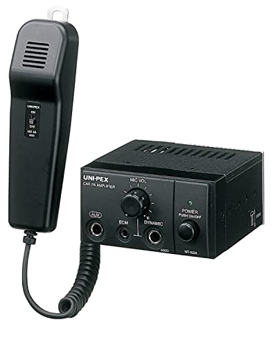 【極美品】 UNI-PEX アンプ NDA-402A ユニペックス マイク付き 極美品】 UNI-PEX アンプ NDA-402A ユニペックス マイク付き