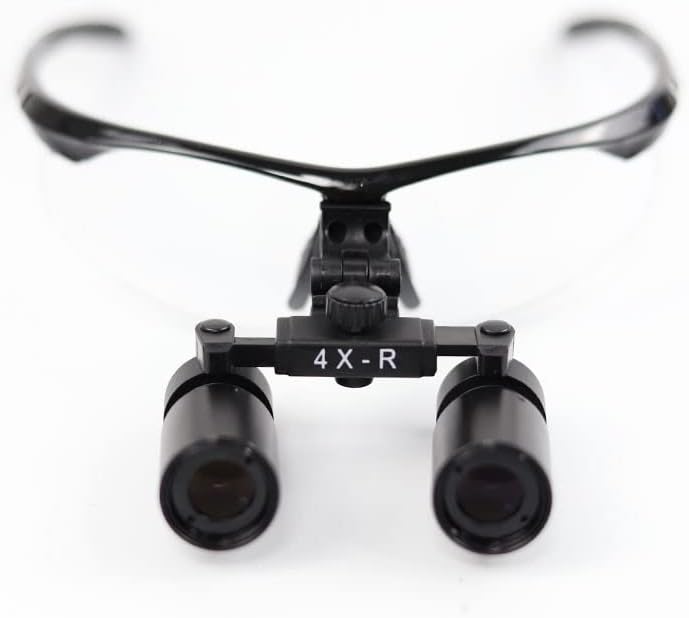 4X-R Portable Bonicular Loupes Magnifier Optical Glasses DY-400