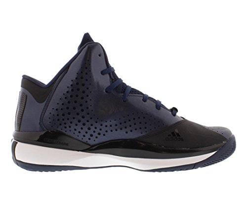 Adidas D Rose 773 III Mens Basketball Shoe 12.5 Navy-Black-White2