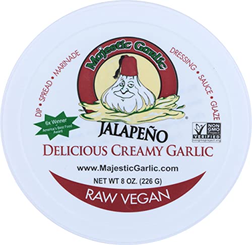 MAJESTIC GARLIC Jalapeno Garlic Dip, 8 OZ