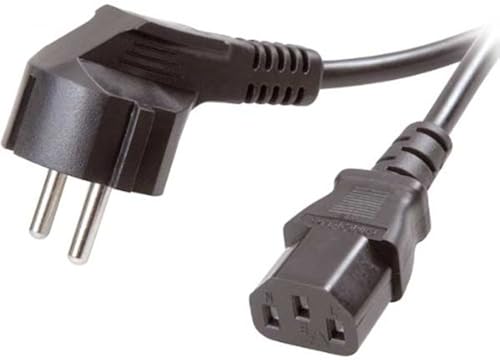 Vivanco KaltgerA te-Anschlusskabel Schuko-Stecker  3-polig IEC-Stecker 1 8
