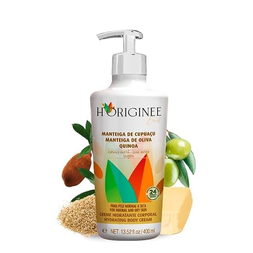 H’ORIGINÉE - Hidratante Corporal de Manteiga de Cupuaçu - O Poder da Amazônia Hidratação e Nutrição profunda da pele - 98% de ação hidratante após 24 horas -Estimula Colágeno e Suaviza a Pele - Protege de agentes - Creme Natural e Vegano de Óleo de Oliva e Coco - 400ml