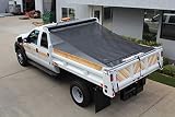 Pulltarps EZ Fit Core Semi-Automatic Tarp System for Dump Trucks, Trailers, & Landscaping