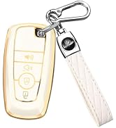 QBUC TPU Key Cover For Ford – Compatible With 2018-2024 Explorer, F-150, Mustang, Bronco & More – 5 Colors