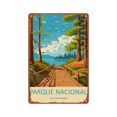 SGCUWS Southampton Travel Poster Metal Wall Art 8x12