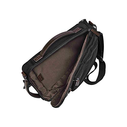 Fossil Herren Buckner Umwandelbarer Kleiner Rucksack, Schwarz, 14" L x 10" W x 2.25" H – Ansicht 4